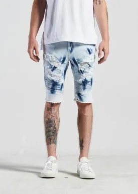 Bad Biker Shorts (Bleached Acid)