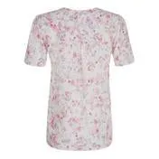 Blossoms Gathered Sleeve Blouse