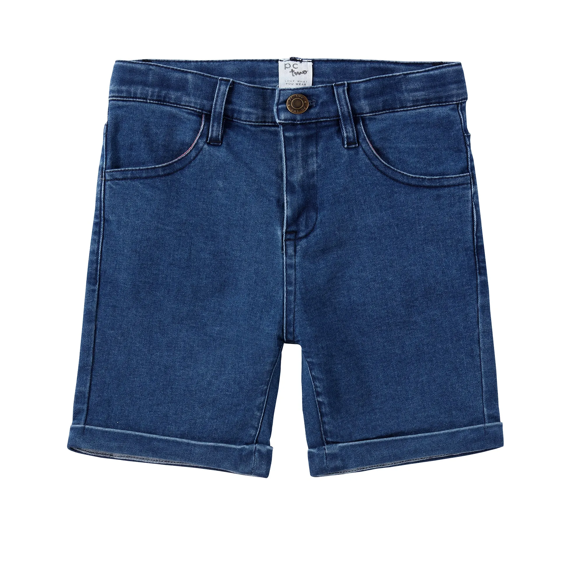 Blue Denim Shorts
