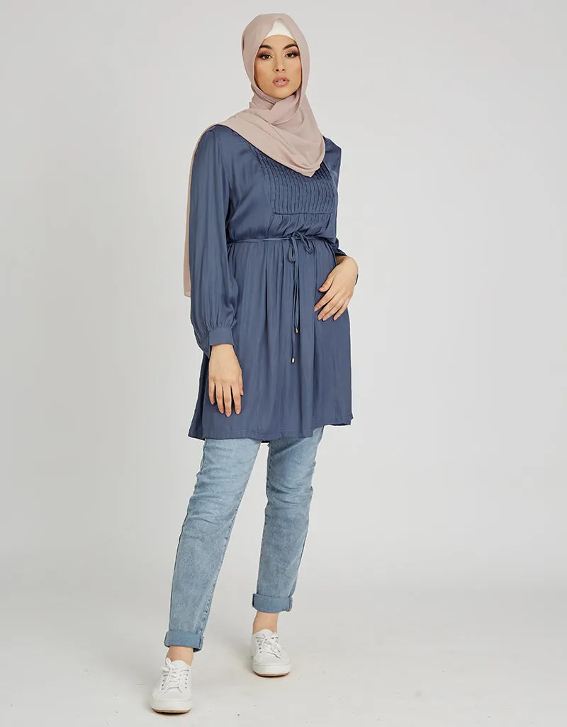 Box Pleat Blouse
