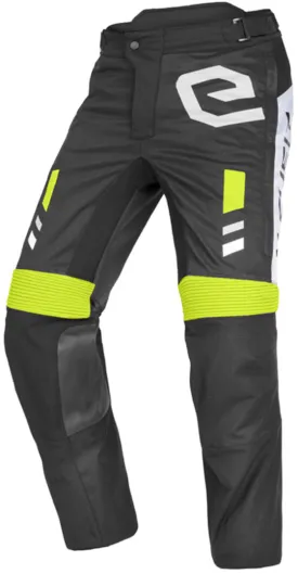 Eleveit Mud Maxi motorcycle textile textile pants, black/yellow