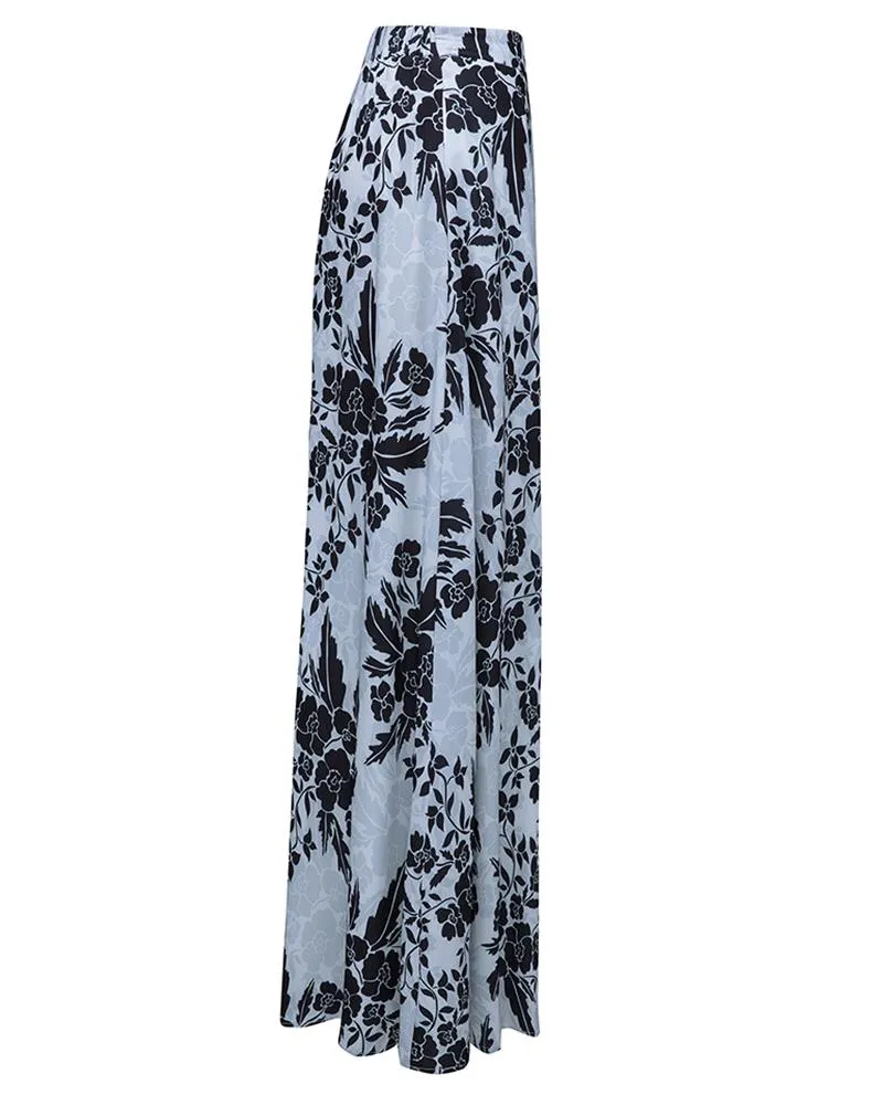Floral Pocket Skirt