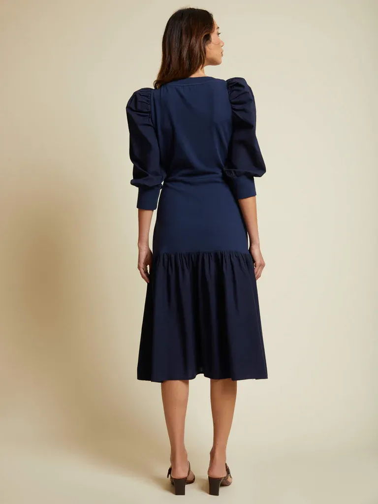 Nation LTD - Catalina Asymmetric Dress in Night Horizon