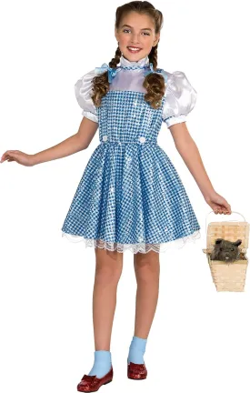 Rubie's Wizard of Oz Dorothy Sequin Costume for Girls