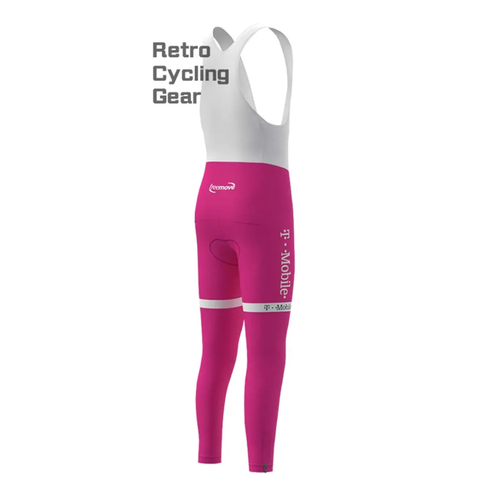 T-Mobile purple Retro Bib Cycling Pants