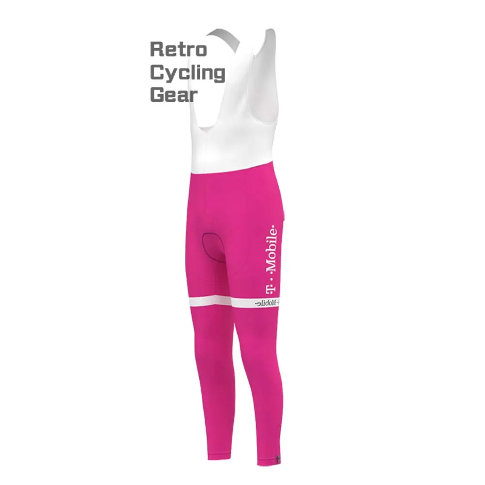 T-Mobile purple Retro Bib Cycling Pants