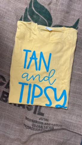 TAN & TIPSY - GRAPHIC TEE