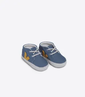 VEJA Baby Canvas Blue Shoes